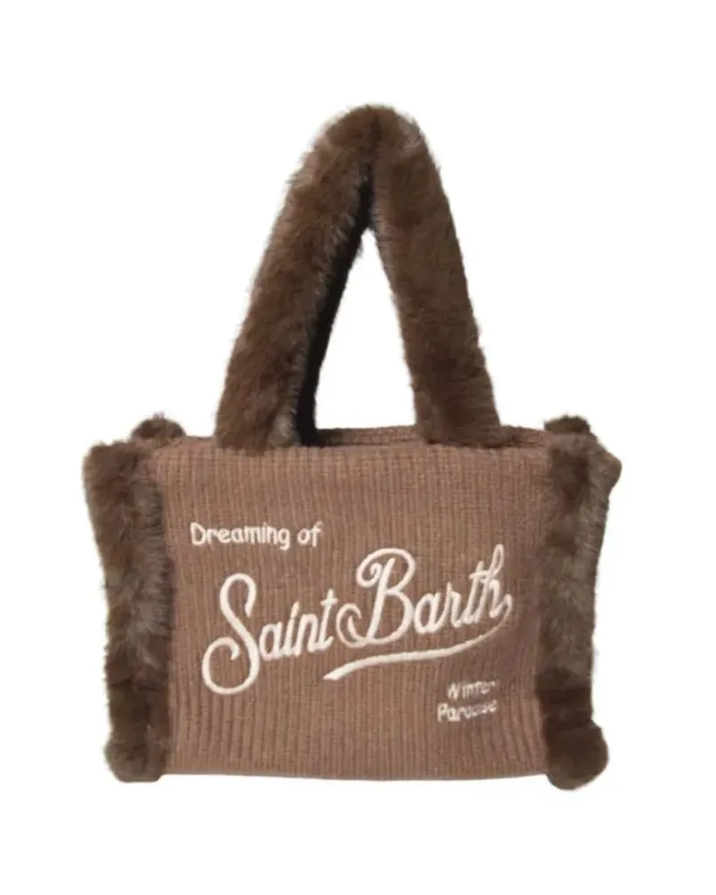 MC2 Saint Barth Crossbody Bags Structured Brown Handbag With Timeless Design braun Braun