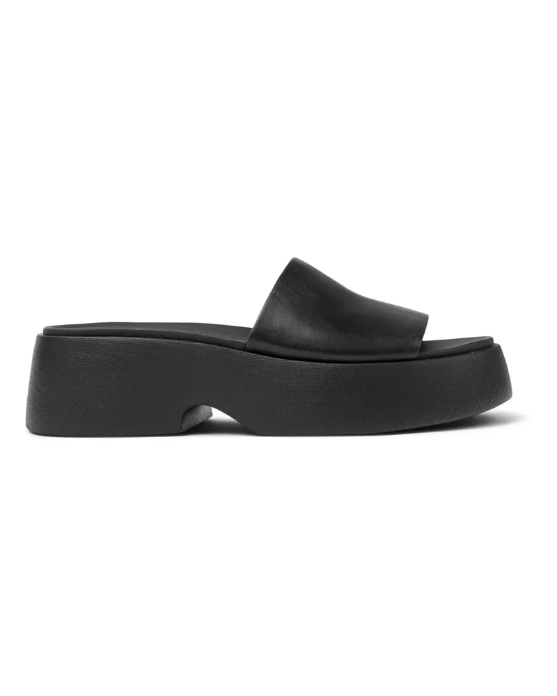 Camper Sandaletten mit Absatz Sandalen Tasha schwarz Schwarz