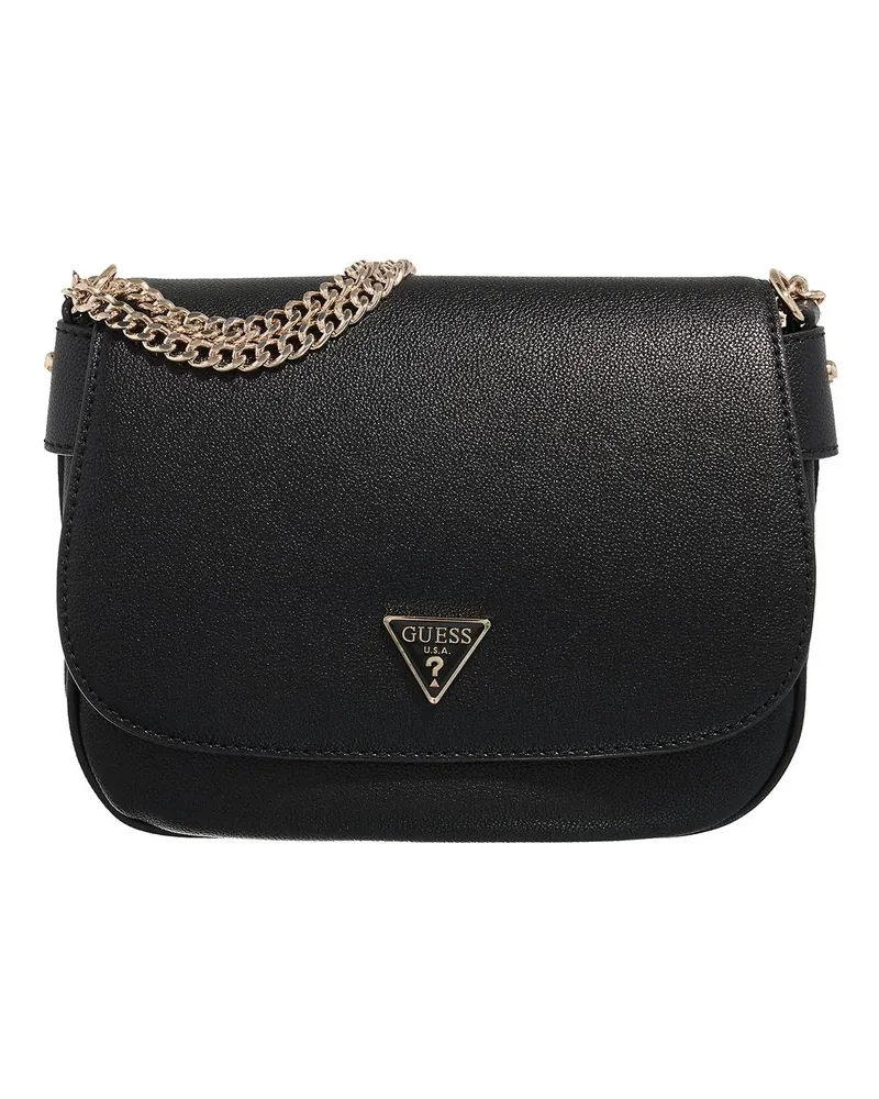 Guess Crossbody Bags Fedora Flap Shoulder Bag schwarz Schwarz