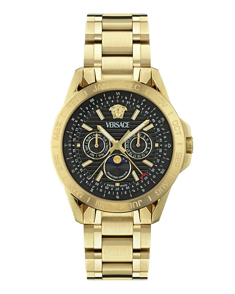 Versace Uhren Multifunktionsuhr Galaxy Moonph.chr (Wc-0K) gold Gold