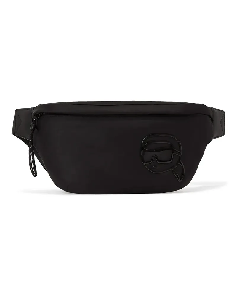 Karl Lagerfeld Crossbody Bags IKON K GÜRTELTASCHE AUS NYLON schwarz Schwarz