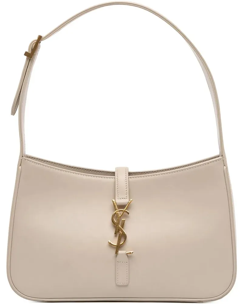 Saint Laurent Hobo Bags Smooth Leather Le 5 a 7 Hobo weiß Weiß