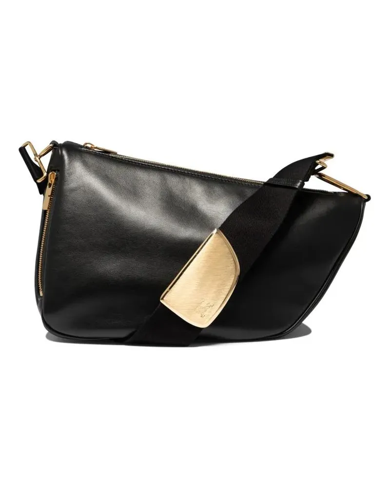 Burberry Hobo Bags "Shield Messanger" Shoulder Bag schwarz Schwarz