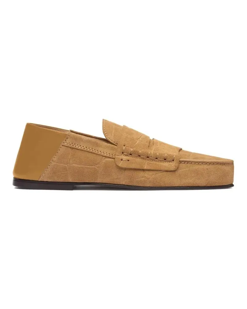 Jacquemus Les Mocassins Carre braun Braun