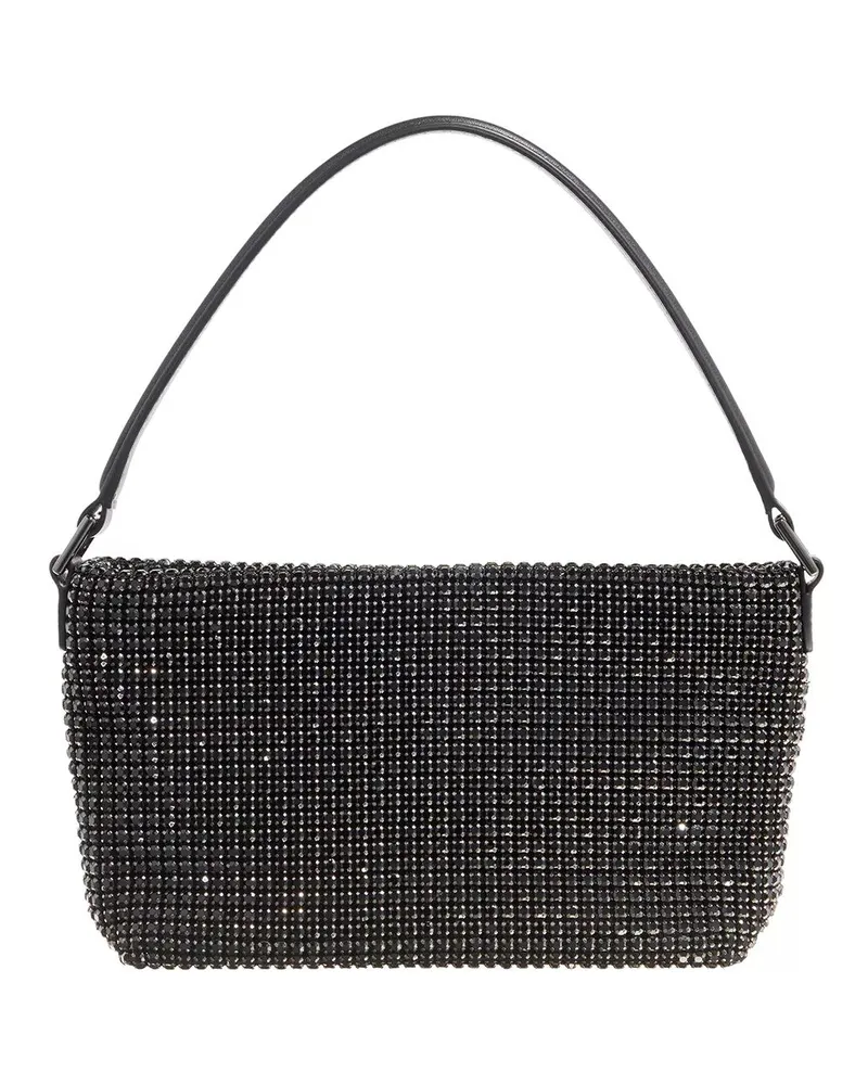 Self-Portrait Pochettes Diamante Small Hobo Bag Schwarz