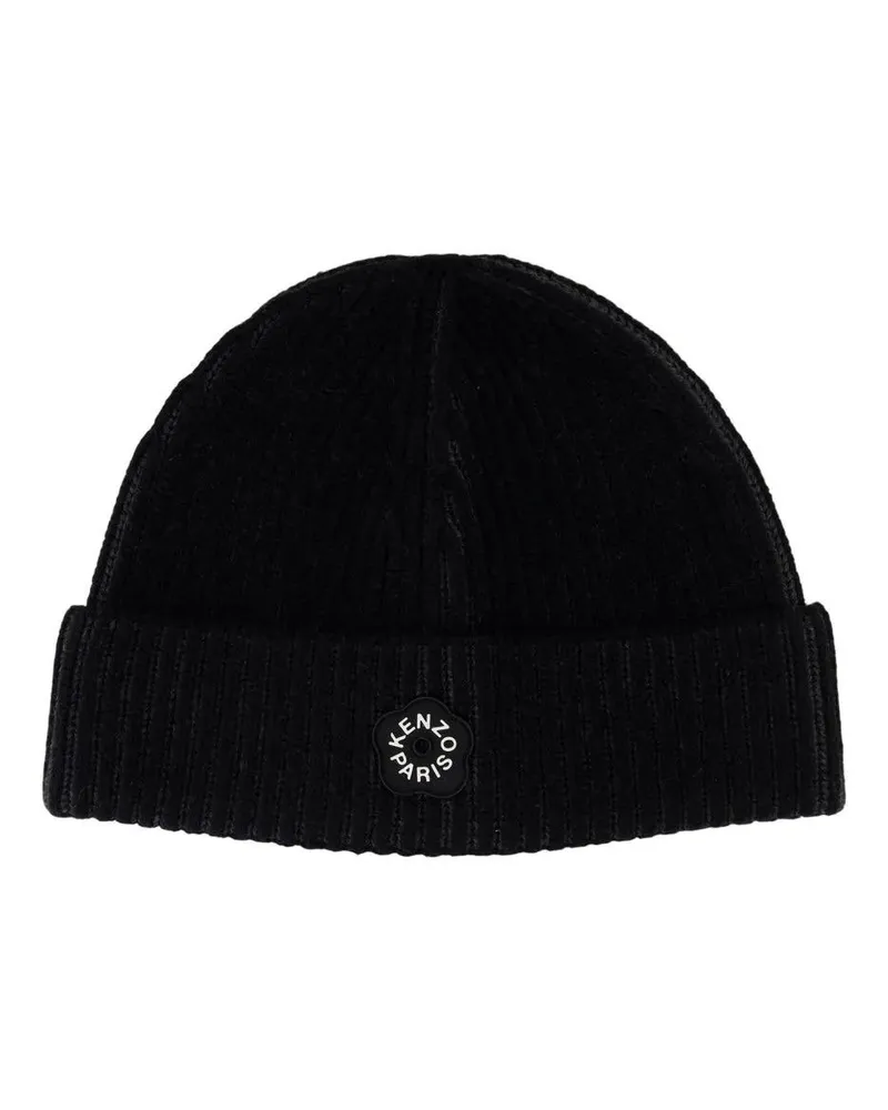 Kenzo Caps & Mützen Beanie - Nylon - Black schwarz Schwarz