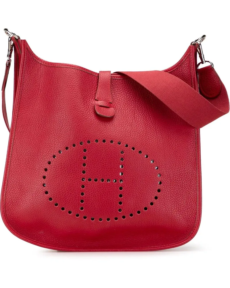 Hermès Hobo Bags Clemence Evelyne III 29 rot Rot