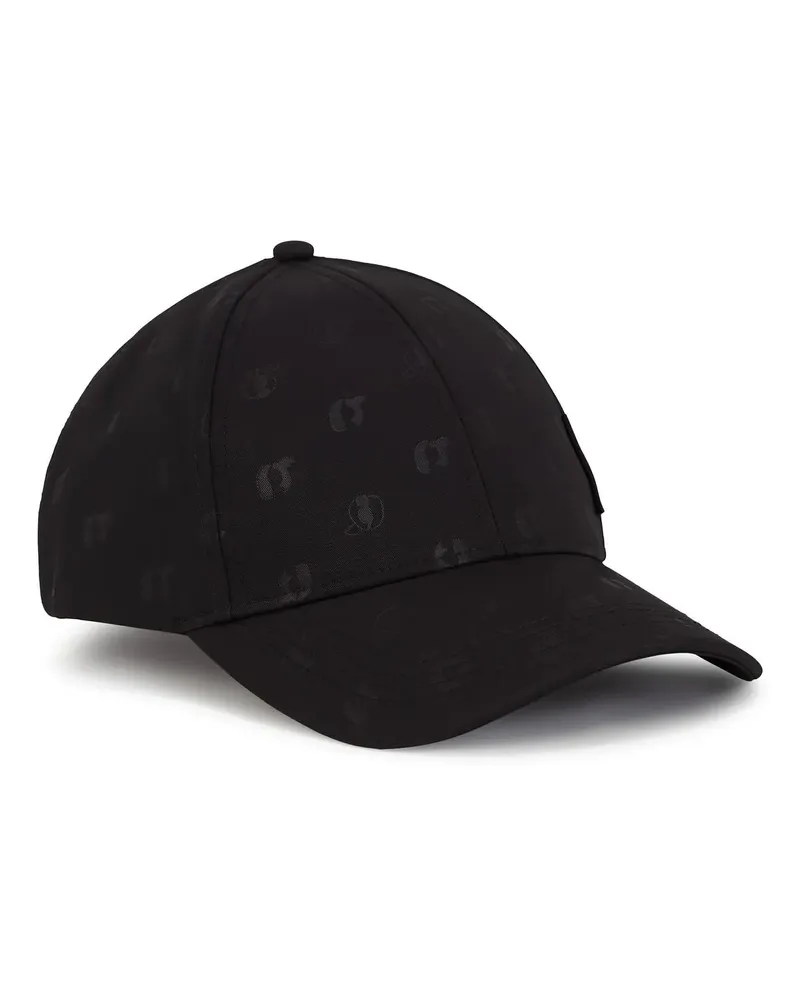 Karl Lagerfeld Caps & Mützen IKON KAPPE MIT ALL-OVER PRINT schwarz Schwarz