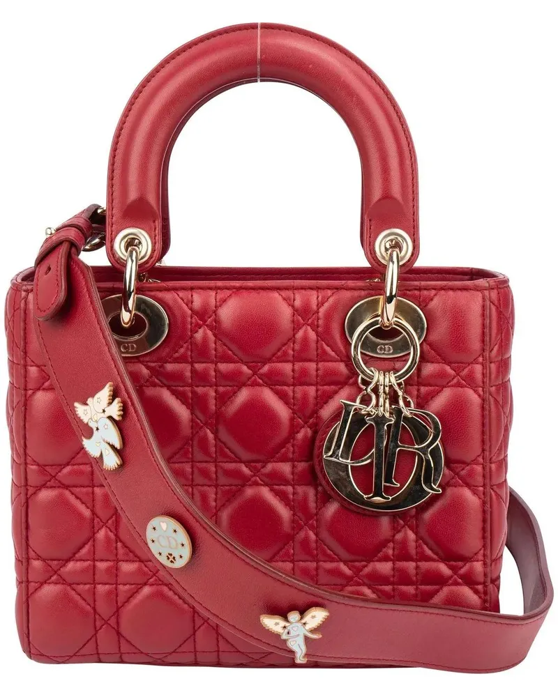 Dior Crossbody Bags  Quilted Leather ABC Lady Dior Handb braun Braun