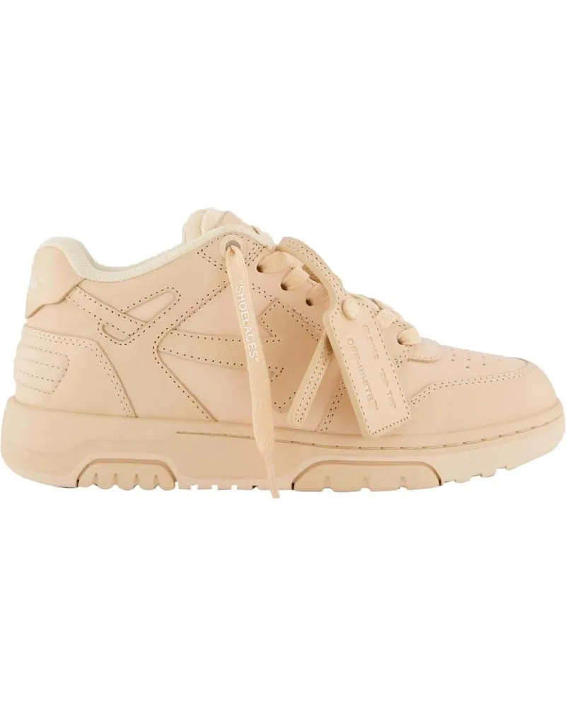 OFF-WHITE Low-Top Sneaker Dames Out Of Office Sneaker Roze rosa Gold