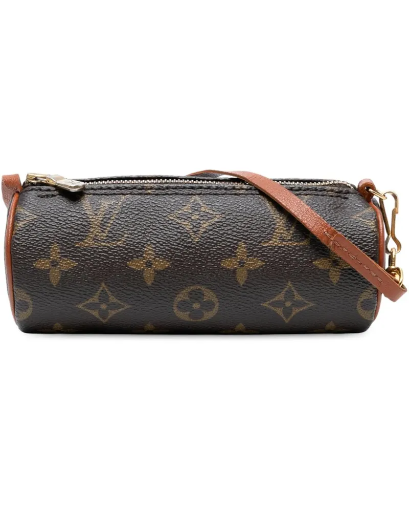 Louis Vuitton Crossbody Bags Monogram Papillon Pochette braun Braun