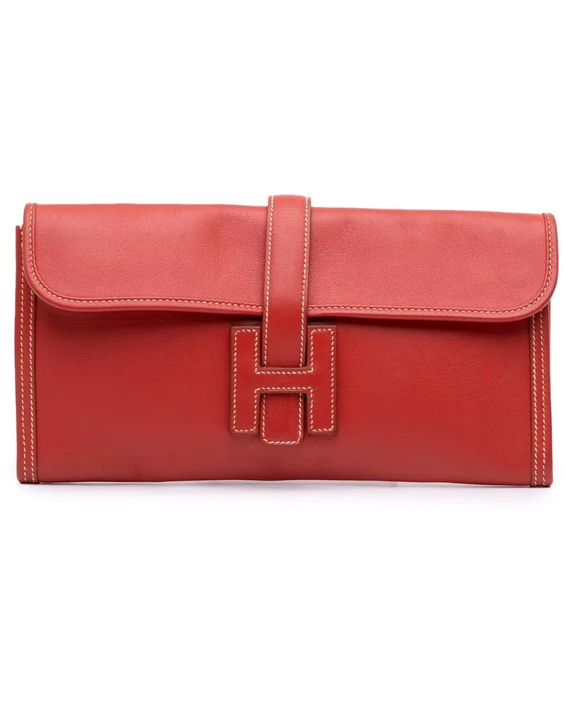Hermès Clutches Swift Jige Elan 29 rot Rot