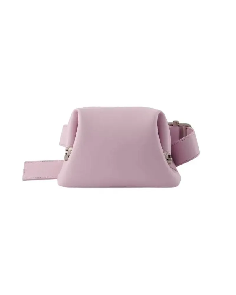 OSOI Hobo Bags Pecan Brot Crossbody - Leather - Lavender pink Rosa