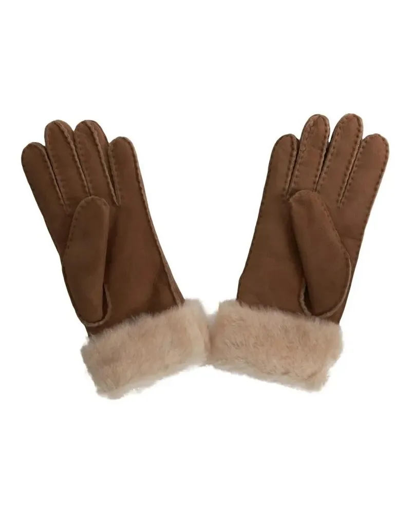 UGG Handschuhe Shearling Gloves With Plush Lining grau Grau