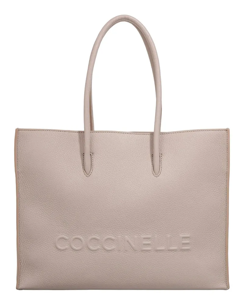 Coccinelle Shopper & Totes  Myrtha Maxi Log beige Beige