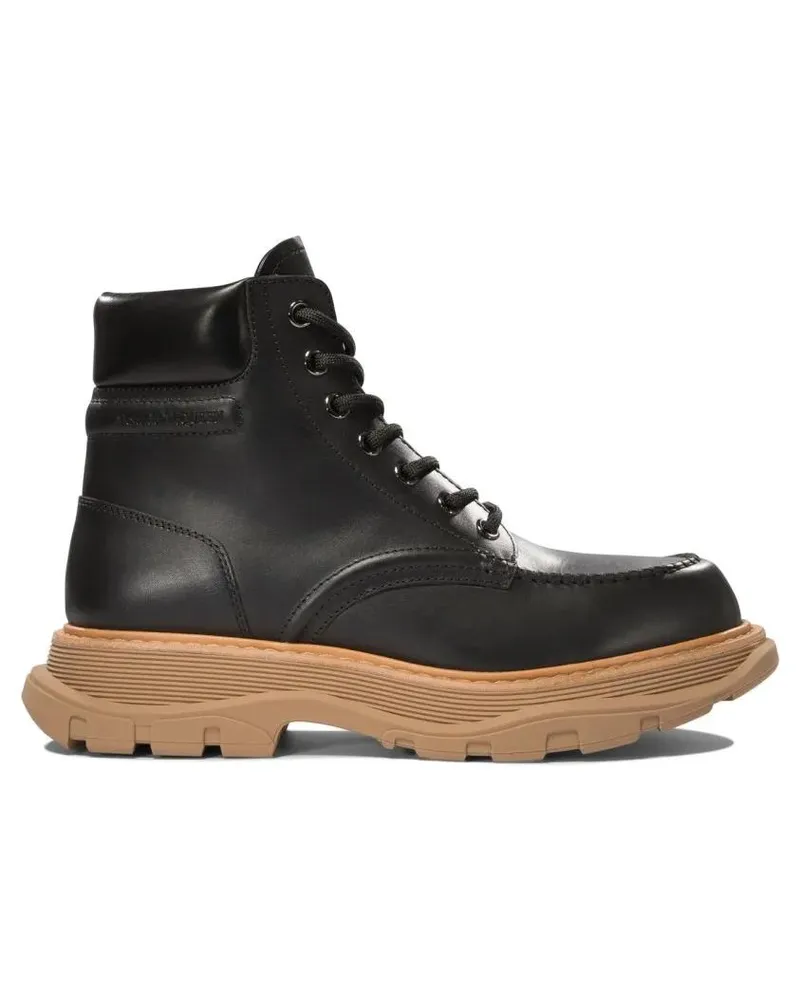 Alexander McQueen Stiefel "Chant" Ankle Boots schwarz Schwarz