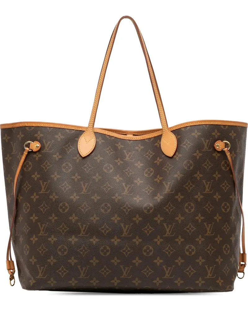 Louis Vuitton Shopper Monogram Neverfull GM braun Braun
