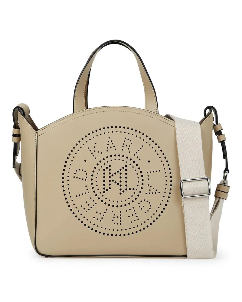 Karl Lagerfeld Shopper K/CIRCLE KLEINE TOTE-BAG MIT LOCHMUSTER beige Beige