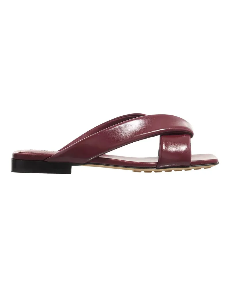 Bottega Veneta Slipper & Pantoletten Riva Mules rot Rot
