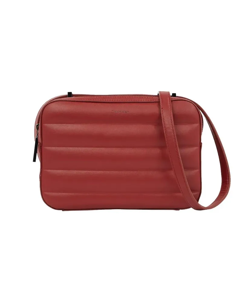 Calvin Klein Crossbody Bags Quilt Umhängetasche rot Rot