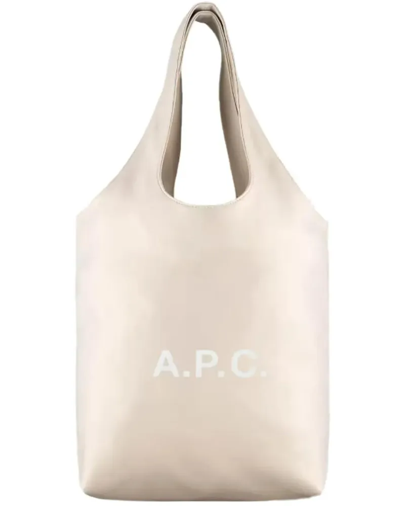 A.P.C. Shopper & Totes Ninon Tote Small Bag goldfarben 