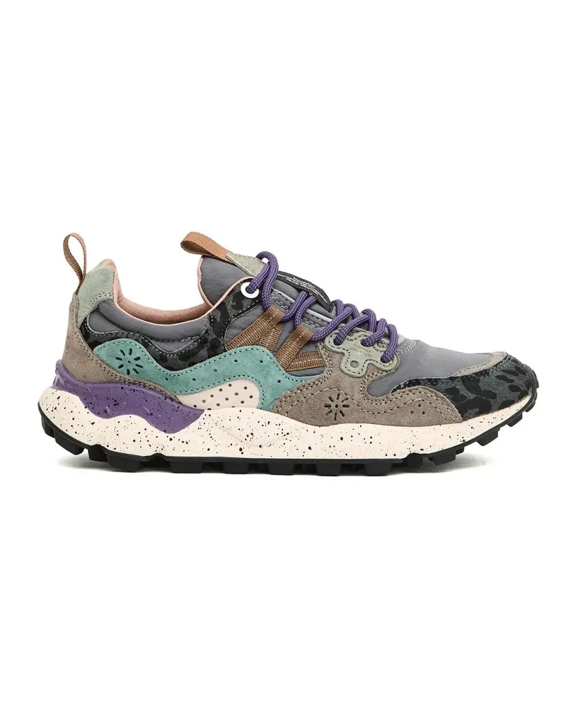 Flower MOUNTAIN Low-Top Sneaker Yamano Sneakers With Technical Fabric And Cork Ins bunt Bunt