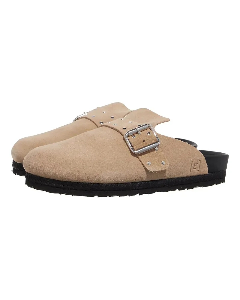 Espadrij Slipper & Pantoletten Cloq Rivet beige Beige