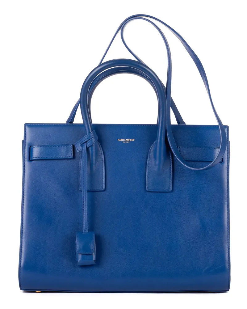 Saint Laurent Crossbody Bags Supple Sac De Jour blau Blau