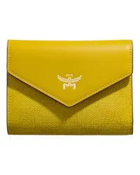 MCM Portemonnaie Himmel Lts Small Wallet Small Y9 Gelb