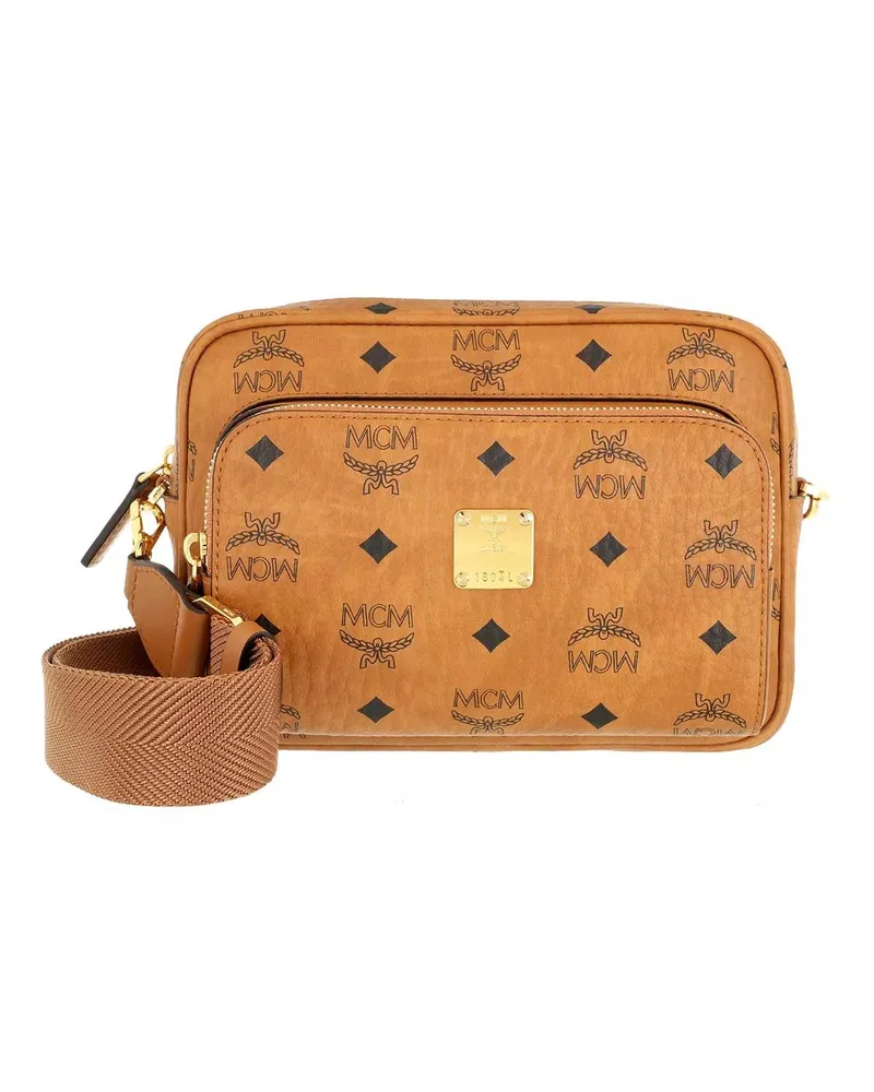 MCM Crossbody Bags Aren Vi Crossbody Sml Co, One Size cognacbraun Cognacbraun