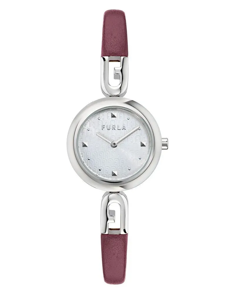 Furla Uhr Quarz-Analoguhr  Bangle red Rot