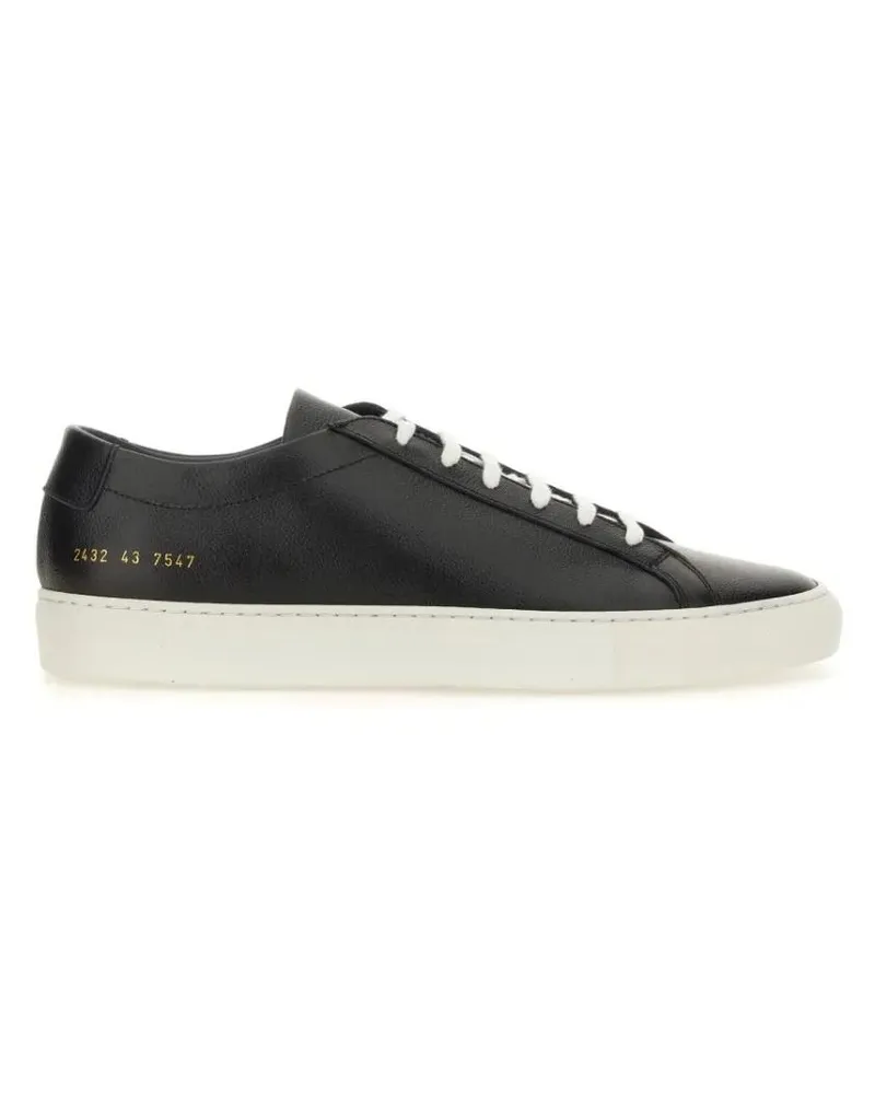 Common Projects Low-Top Sneaker "Achilles" Sneaker schwarz Schwarz