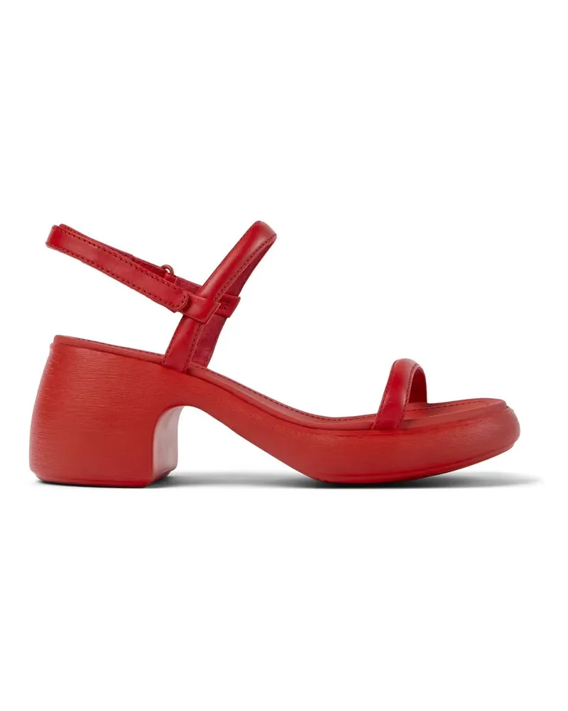 Camper Hohe Schuhe Sandalen Thelma rot Rot