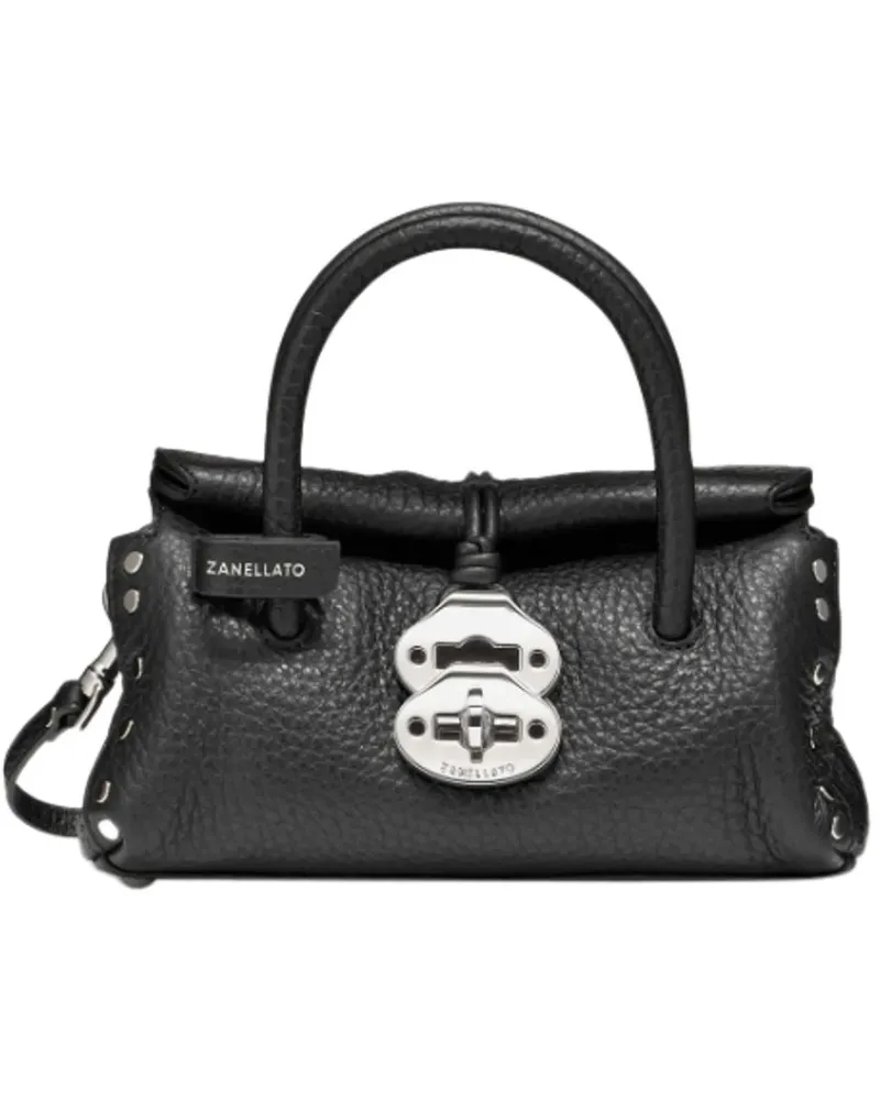 Zanellato Crossbody Bags Bags Black schwarz Schwarz