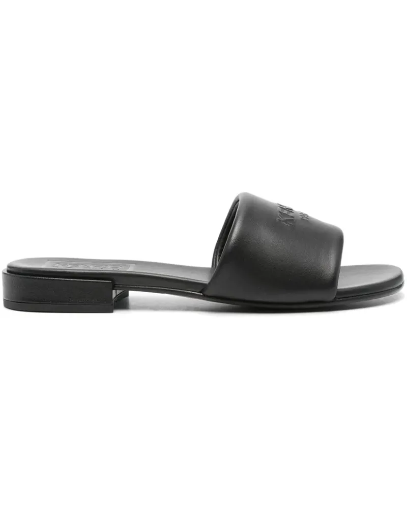 Kenzo Sandalen Sandals Black schwarz Schwarz