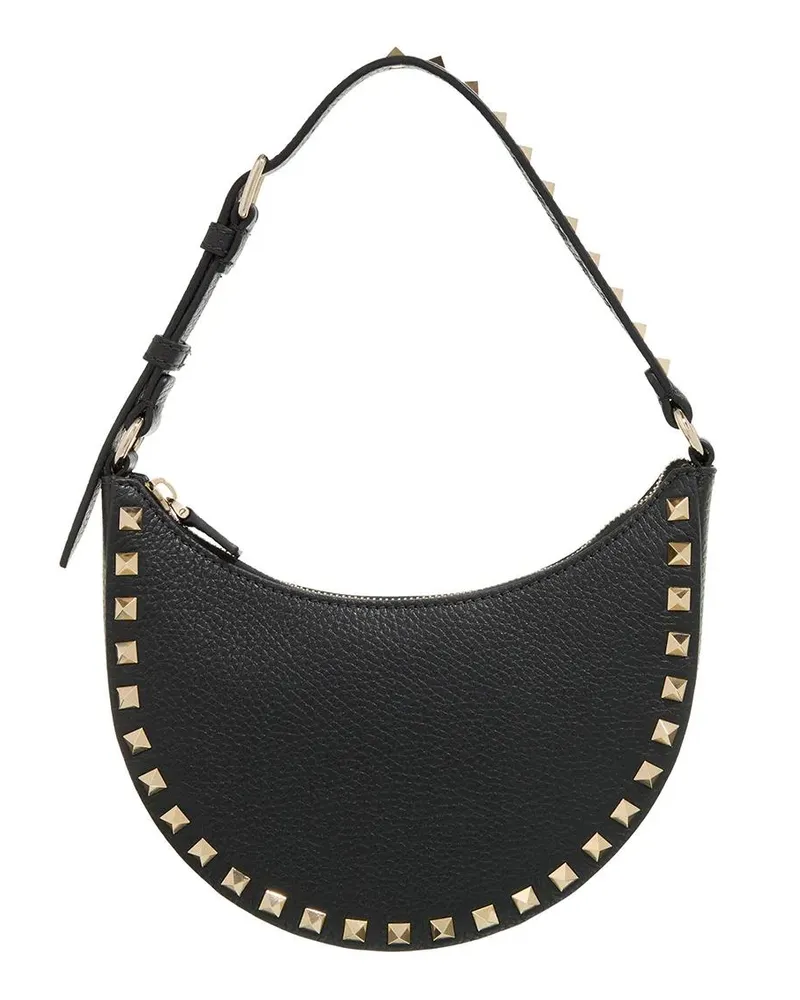 Valentino Garavani Hobo Bags Rockstud Hobo Bag schwarz Schwarz
