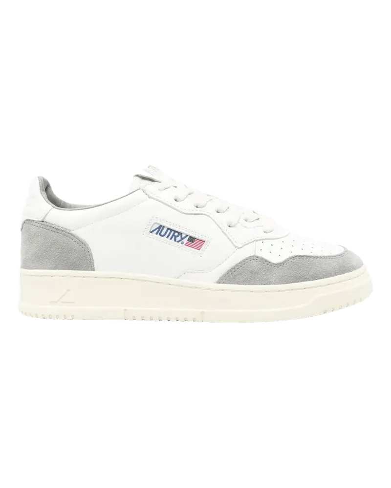 AUTRY Low-Top Sneaker Medalist Sneakers Herren (weiß/silber) grau Grau