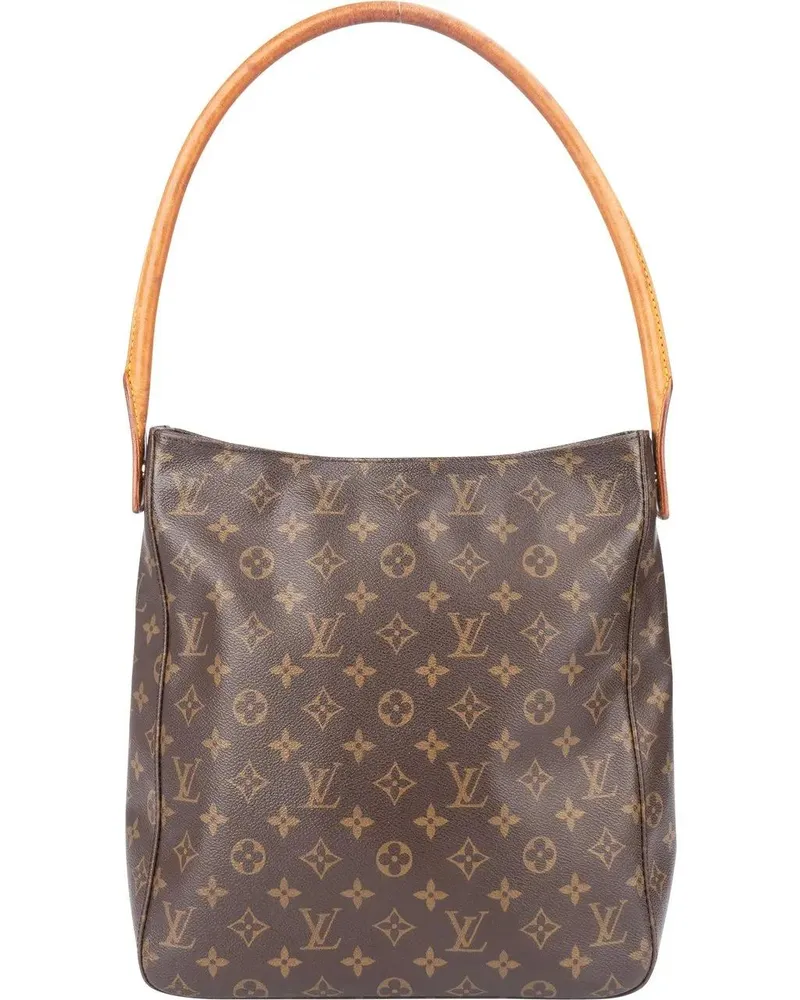 Louis Vuitton Crossbody Bags  Canvas Monogram Looping GM Shoulder bunt Bunt