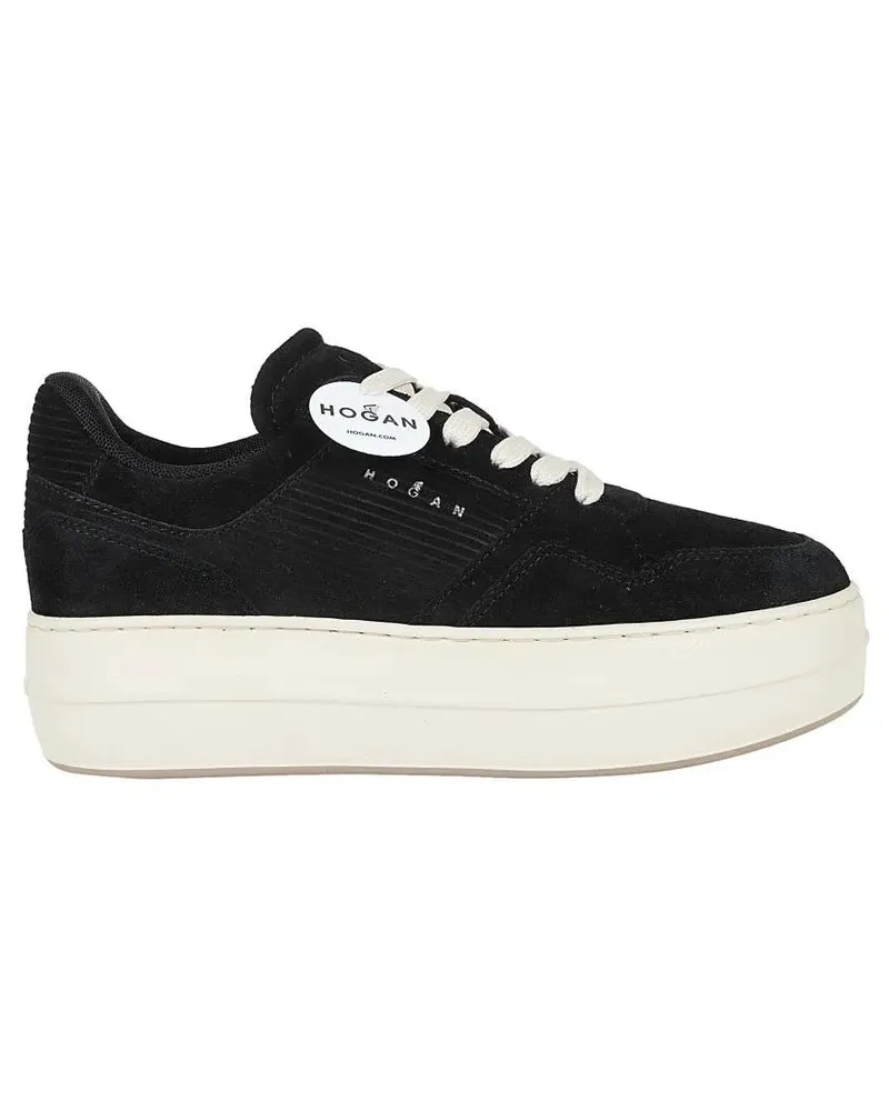 Hogan Low-Top Sneaker H670 Textured Upper Sneakers schwarz Schwarz