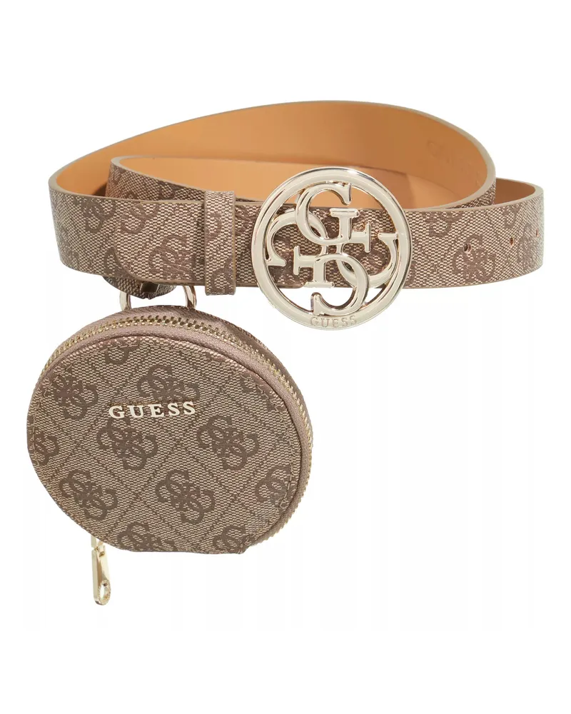 Guess Gürtel Gift Belt + Keyring braun Braun