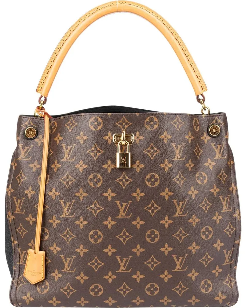 Louis Vuitton Crossbody Bags  Canvas Monogram Gaia Handbag braun Braun