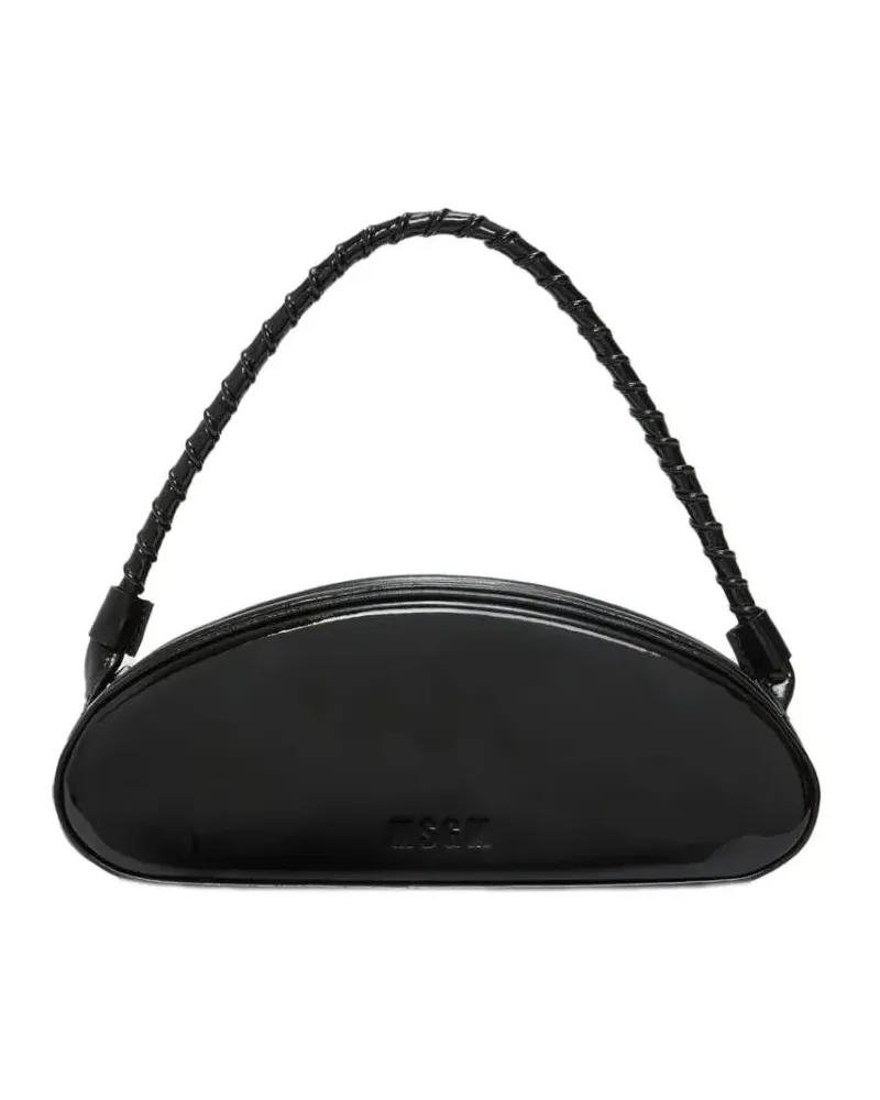 MSGM Crossbody Bags Leather Handbag schwarz Schwarz