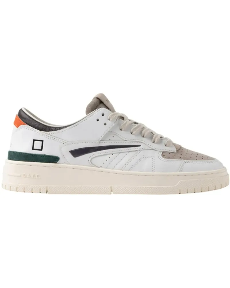 D.A.T.E. Low-Top Sneaker . Sneakers Biancomarrone bunt Bunt