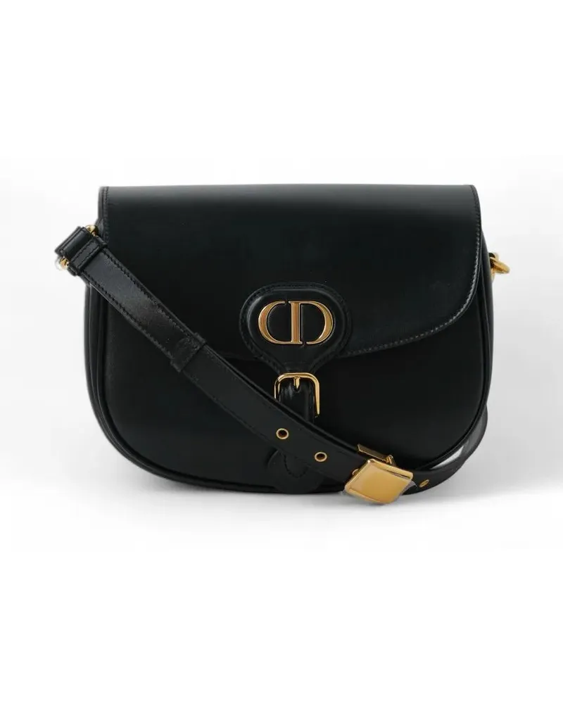 Dior Hobo Bags Bobby Medium Box Black schwarz Schwarz
