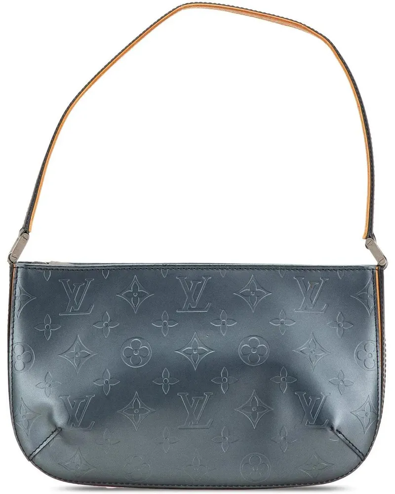 Louis Vuitton Hobo Bags 2002 Monogram Mat Fowler blau Blau