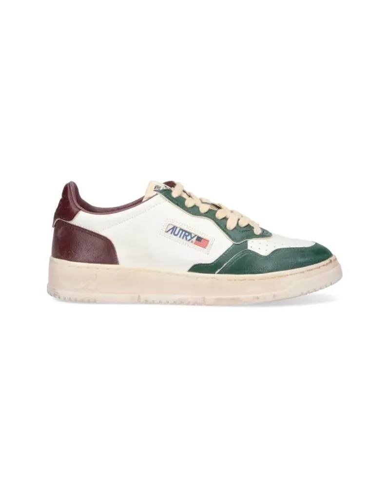 AUTRY Low-Top Sneaker "Medalist" Low-Top Sneakers White bunt Bunt