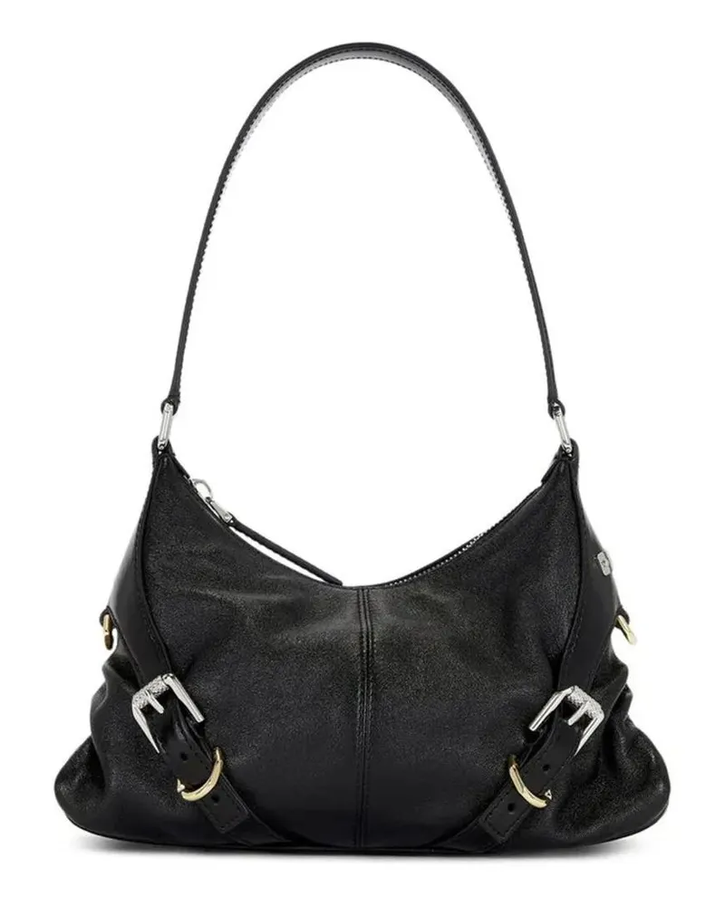 Givenchy Hobo Bags Voyou Small Harness In Lamb Leather schwarz Schwarz