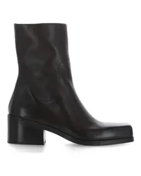 Marsèll Boots & Stiefeletten Leather Ankle Boots Schwarz