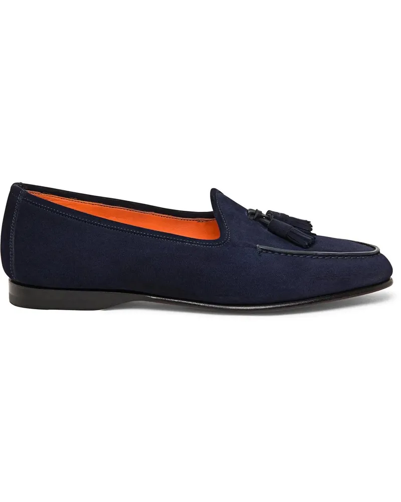Santoni Loafer Men?s Andrea tassel loafer weiß Weiß
