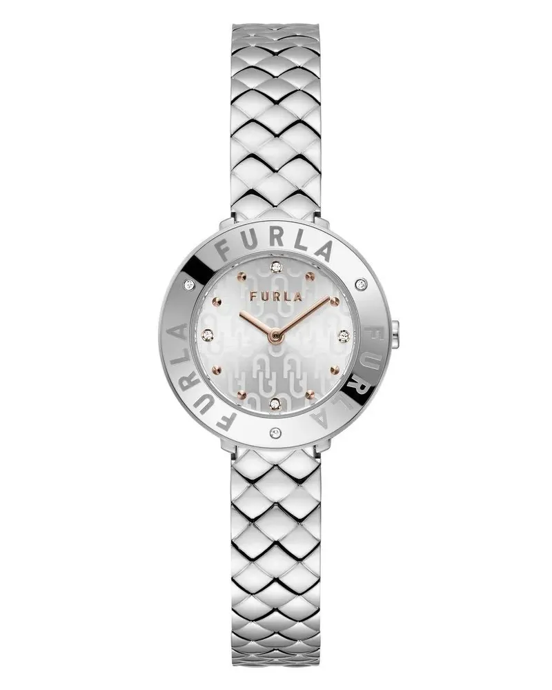 Furla Uhr Quarz-Analoguhr  Essential silver Silber